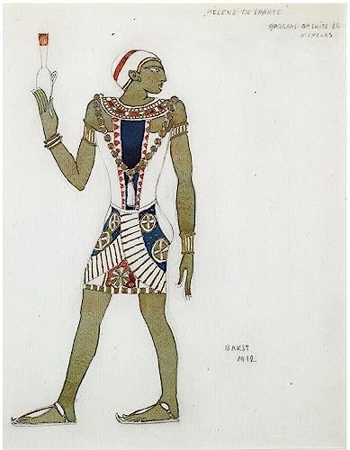 Tableau sur toile Ballet Hélène De Sparte pour salon élégant