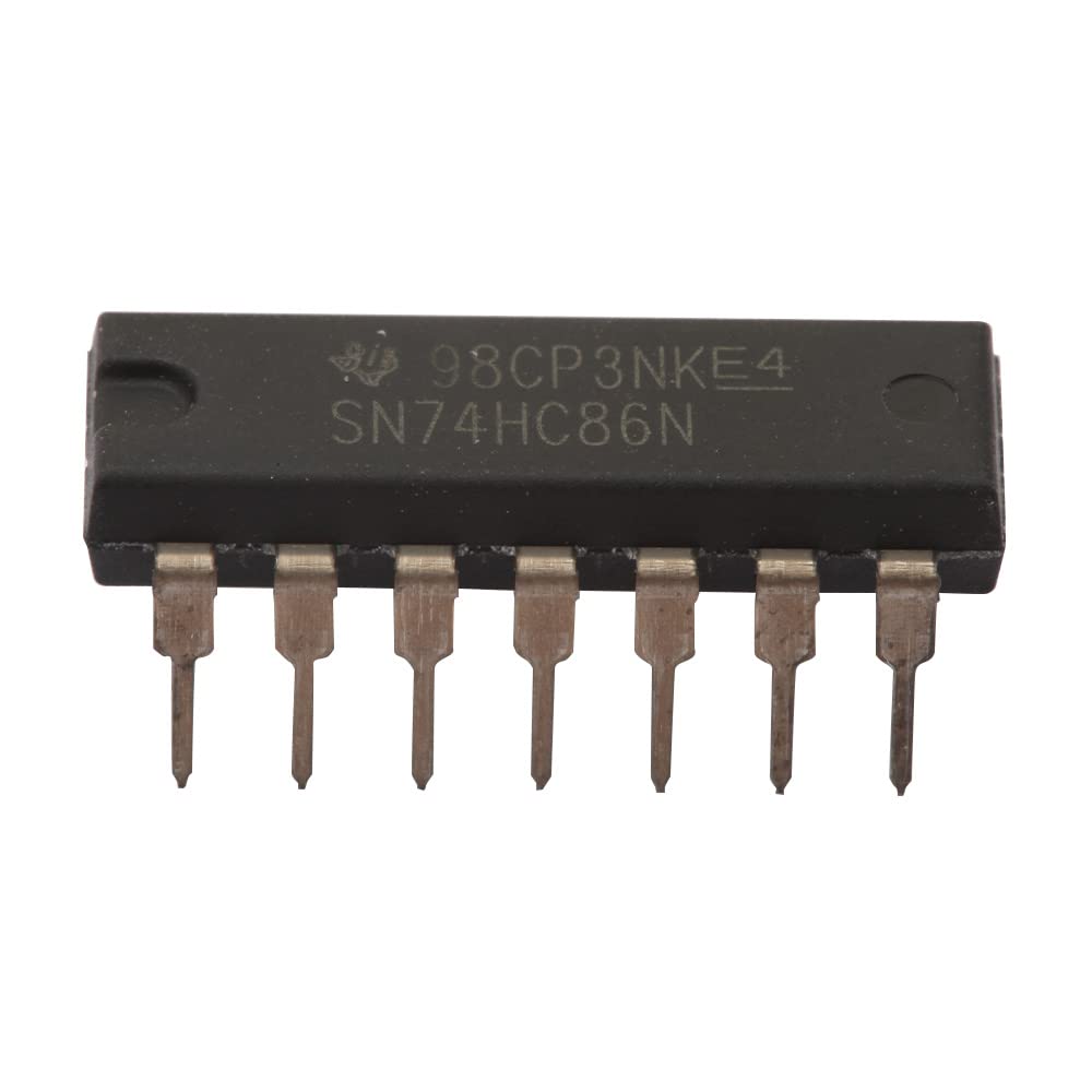 10pcs 74HC86N SN74HC86N 74HC86 SN74HC86 DIP-14 Logic Gates Quad 2-Input Exclusive-OR GATE New