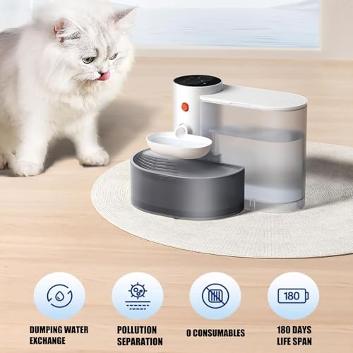 Fuente de Agua Automática para Gatos 3L Wantu YX miniatura 2