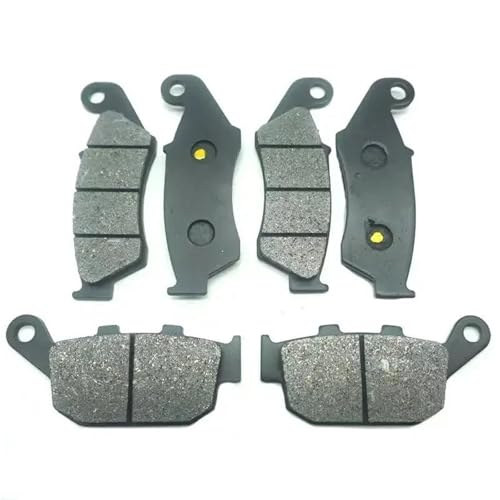 Plaquettes de frein XRV750A Twin RD04 matériaux durables haute résistance avant et arrière