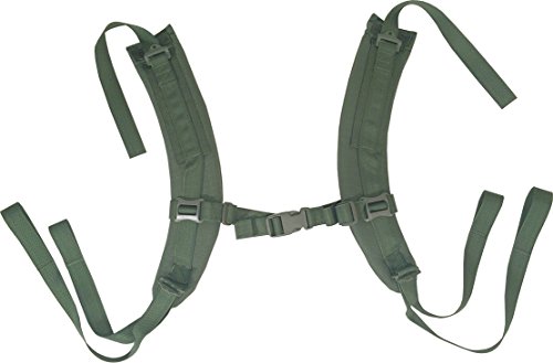 Fire Force Tactical Item 8008 A.L.I.C.E. Pack Shoulder Straps LC-2 Shoulder Strap Pads Made in USA (Camo Green)