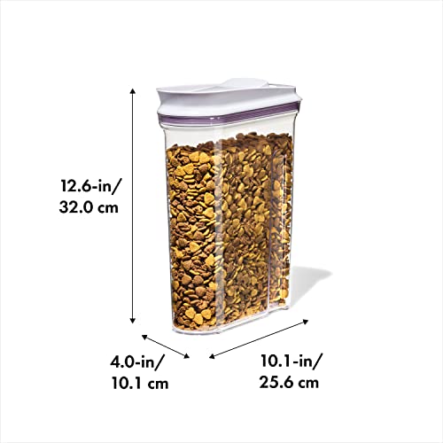Image of OXO Good Grips Pet Food Dispenser - 4.5 Qt /4.25 L |Ideal for up to 4lbs of Dog Food or 3.5lbs of Cat Food | Airtight Dog and Cat Food Storage Container | BPA Free