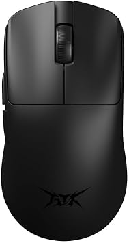 ATK Wireless Gaming Mouse Blazing Sky F1 Extreme Black Lightweight 35 grams Low Latency Wired/Wireless 8000Hz Support PixArt PAW3950Ultra Sensor Up to 60 Hours Operation Domestic Genuine Product