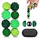 8 Stück Magnetische Fidget Toys, Magnetkugeln Stressball, Silikon Sensorik Spielzeug, Anti Stress Bälle für Angst Stress, Sensorischer Ball Toy für Erwachsene und Kinder, mit Silikonhülle