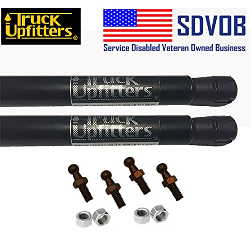 2 Truck Upfitters Gas Props For Undercover Tonneau Covers Only. 27.5" Extended And 15.6" Compressed Length (Measured From Center Of Ball Mounts), 38 Pounds Of Pressure Ea. Incl 4 Ball Mounts! #TOP3