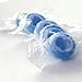 Produktbild Rocks Bonbons Herz, blau-weiß, 500gr (ca. 140 Stk.) - Bonbons mit blauem Herz für eine süße Tischdeko zur Hochzeit, Kommuinion, Konfirmation oder Taufe