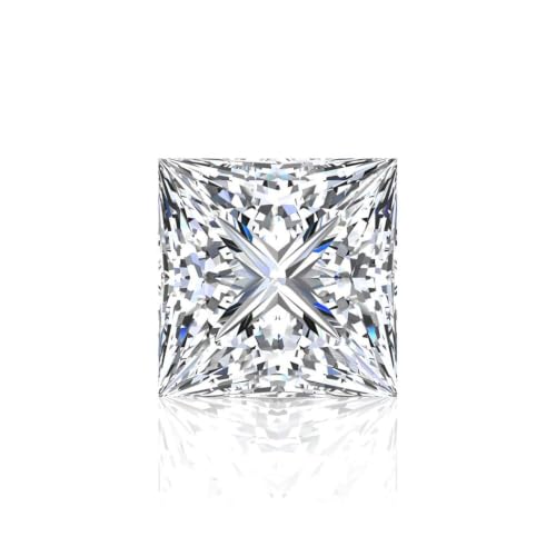 IGI Certified 3.00 Ct Princess Cut Loose Lab Grown Diamond D Color VS1 Clarity | Lab Created Diamond