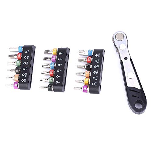 Set di Cacciaviti e Punte per Chiave a Cricchetto