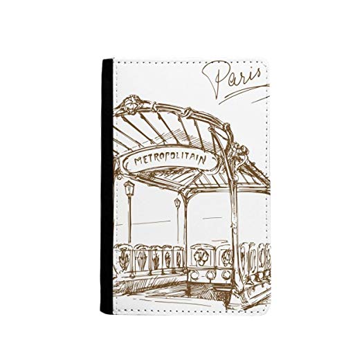 Porte carte Metropolitain Station France idéal pour ranger vos billets de voyage