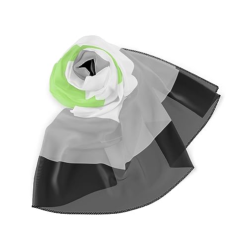 Agender Flag Poly Scarf3