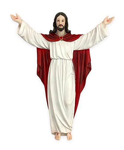 Estatua de Jesús Resucitado de 12 pulgadas