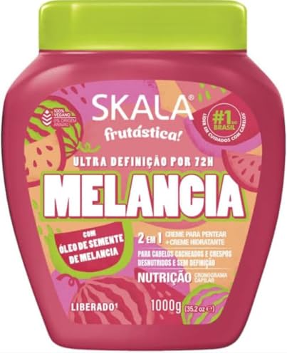 Skala - Linha Frutastica - Creme de Tratamento Melancia 1 Kg - (Fruitastic Collection - Watermelon Treatment Cream Net 35.37 Oz)