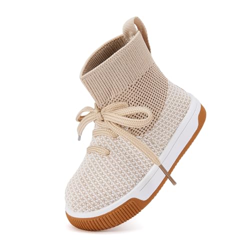 Image of BMCiTYBM Baby Shoes Infant Boy Girl First Walker Shoes Toddler Walking Shoes Lightweight Non-Slip Sneakers for 6 9 12 18 24 Months