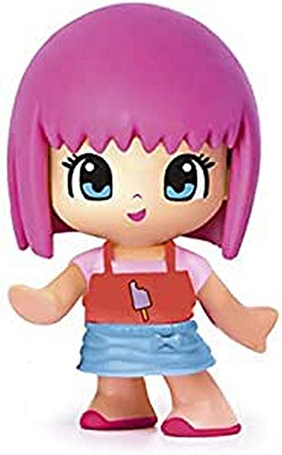 Preisvergleich Produktbild Pinypon 700014103 Famosa Minifigur Serie 8, Pink Haar