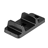 Schlankes und kompaktes Design: Dieses Dual-Ladegerät bietet eine schnelle und einfache Möglichkeit, Ihren Controller aufzuladen und aufzubewahren.