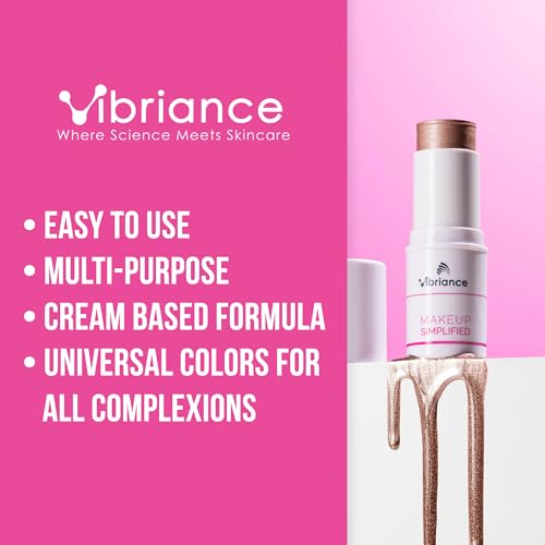 Vibriance Makeup Simplified Illuminate Stick - All-in-One, Mature Skin Highlighter - Lips, Cheeks, Eyes Cosmetics for Older Women - Image 4