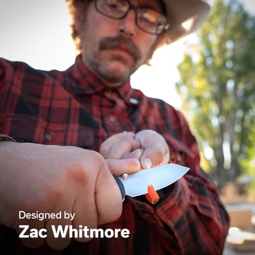 Image of CIVIVI Yonder Folding Pocket Knife for EDC, Crossbar Lock Knife with 2.88 inch 14C28N Blade G10 Handle, Lightweight Knife Gifts for Men Women Camping Hiking, Designed by Zac Whitmore C23073-1