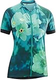 gonso damen radtrikot langarm Körpernahe Passform Gonso Fluela Full-Zip Kurzarm Radtrikot Damen Latigo Bay Größe EU 36 2020 Radtrikot kurzärmlig