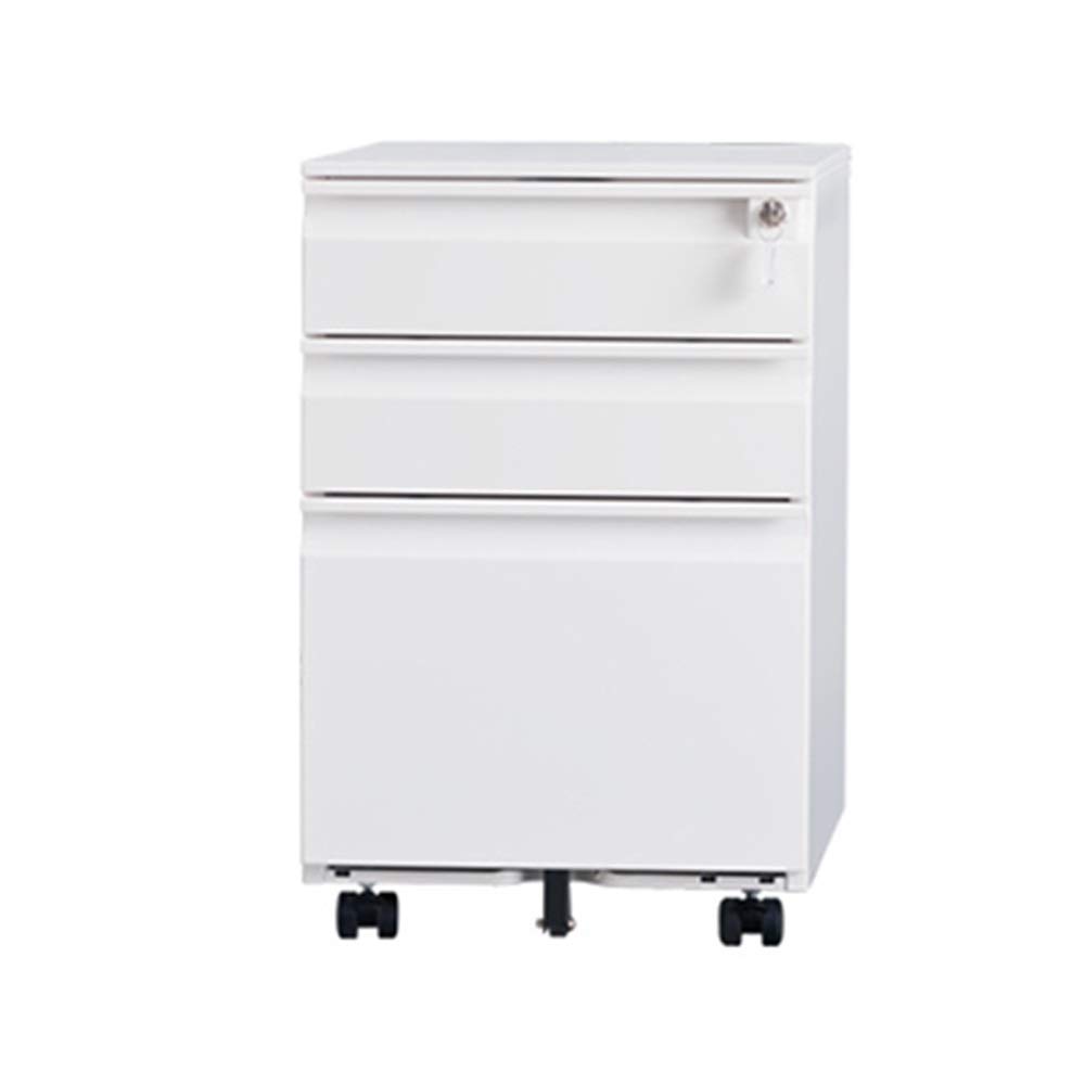Vitello File Cabinet con Serratura Commerciale Quali White Office Sto Safe & Slish Documento per Casa & Ufficio Secure File ment Solut