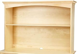 Birch Childrens Desk Hutch w Corkboard Back (Chestnut)