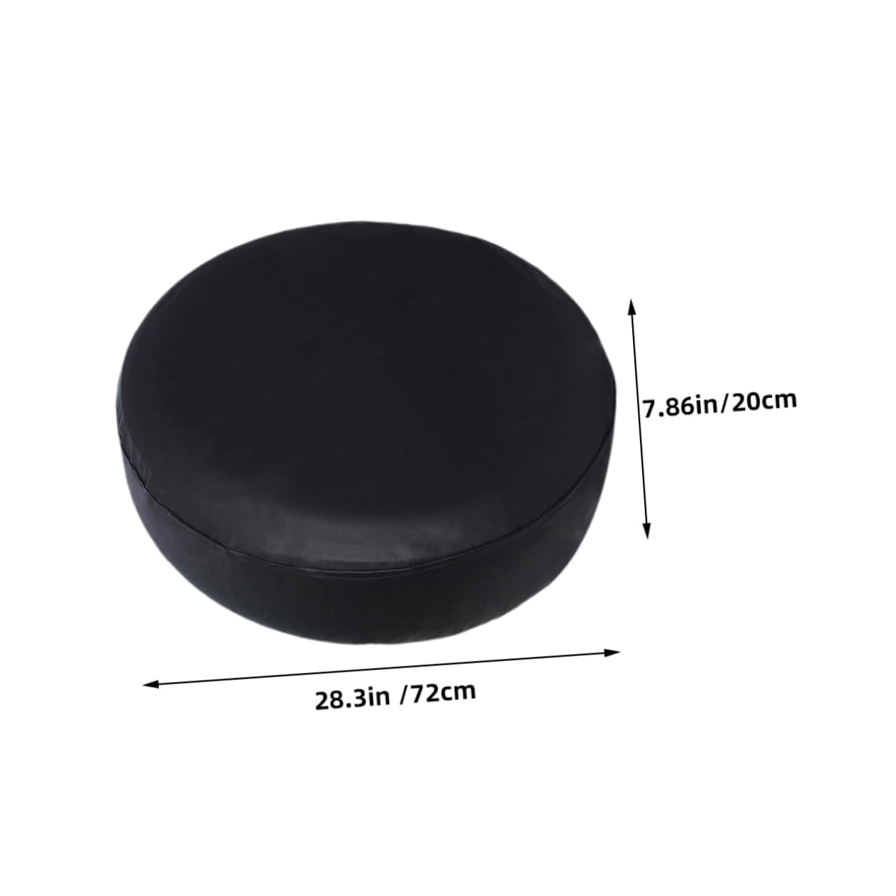 PRETYZOOM 2pezzi Copriruota in Pvc Per Pneumatici Scorta Adatto Auto Suv Camion e Camper Protezione e Antiusura Facile Installazione