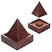Produktbild Sheesham Wood Pyramid Incense Cone Box with Fretwork by Dochsa