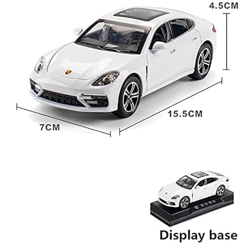 Image of SPITEN Porsche Panamera 1:32 Scale Model Car Exclusive Alloy Metal Pull Back Die-cast Car Diecast Metal Pullback Toy car with Openable Doors & Light Music Best Gifts Toys Kids【Colors as Per Stock】
