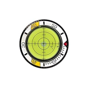 Taluokong Golf Green Reader Ball Marker with High Precision Golf Putting Green Reading Aid Bubble Golf Accessories for Men Women