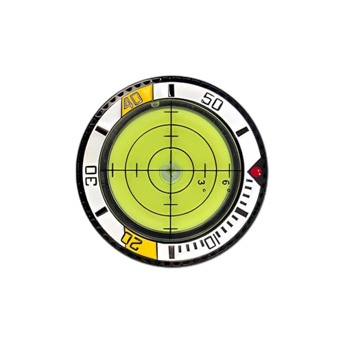 Taluokong Golf Green Reader Ball Marker with High Precision Golf Putting Green Reading Aid Bubble Golf Accessories for Men Women