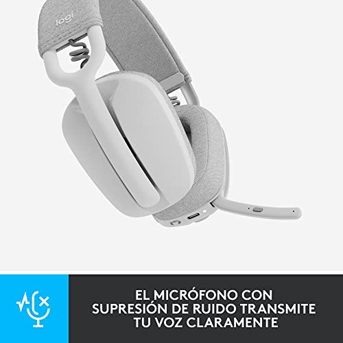 -audifonos-y-bocinas, Wireless audifonos blancos Marca Logitech (3)