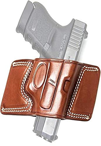 Cebeci 20863RT64 Right-Hand Leather Bikini 20863 Holster Gun Belt, Tan