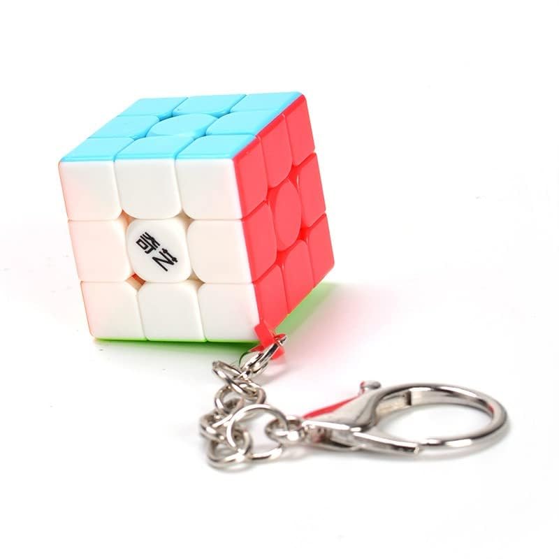 Amazon | 【プレゼントに最適】 マジックキューブ キーホルダー 3x3x3 