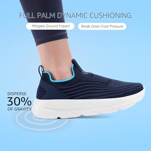 Image of STQ Womens Walking Shoes Slip On Tennis Shoes Comfortable Lightweight Memory Foam Orthopedic Sneakers for Indoor Outdoor Gym Workout Sports