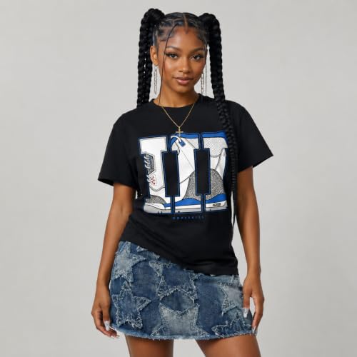Image of DopeSkill Graphic Tee Streetwear Hip Hop Hypebeast Unisex T-Shirt Sneaker Colour Matching Shirts Rapper Mouth