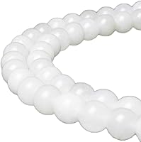 Vista 45 de MJDCB Cuentas de Amatista Natural de Ensueño Redondas de Piedra Cuentas Sueltas para Hacer Joyas 15" (8mm)