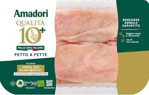 Amadori Petto di pollo a fette - Qualità 10+ 400 g