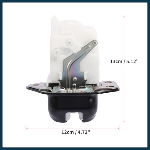 Image of Rear Liftgate Door Lock Actuator for Nissan Versa Murano Rogue Replaces 90502-CA00C Plastic and Metal Replacement | Rear Side Tailgate Latch Motor 1 Pcs