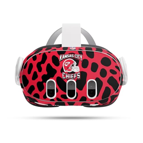 Autocollant Kansas City Chiefs Meta Quest 3 vinyle peau NFL