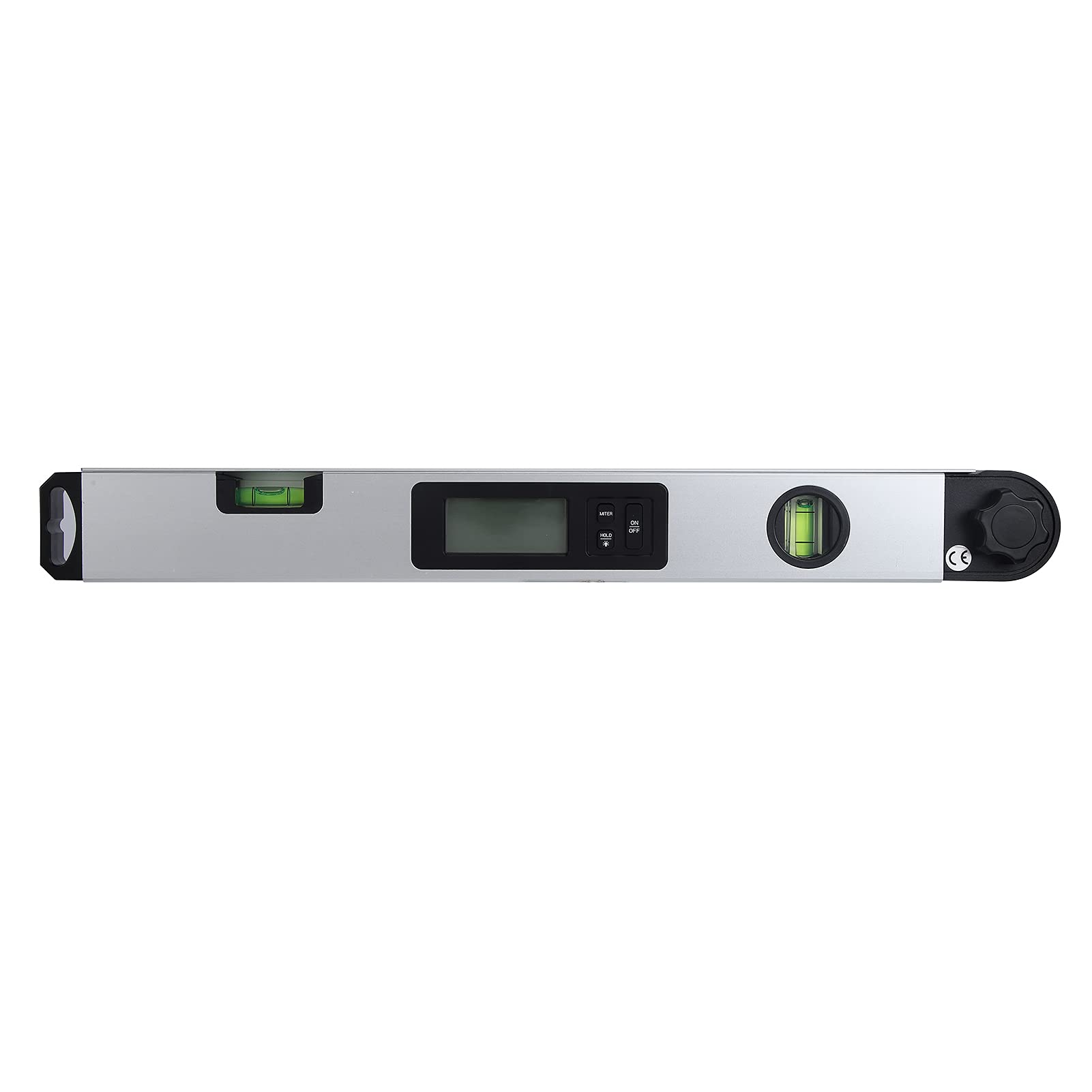 Righello angolare digitale e goniometro elettronico con campo di misurazione di 400 mm, design pieghevole in lega di alluminio, display LCD retroilluminato, grado di protezione