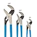 Channellock 3pc Straight Jaw Groove Joint Pliers Set - 12
