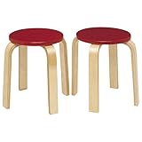 Tabourets rouges
