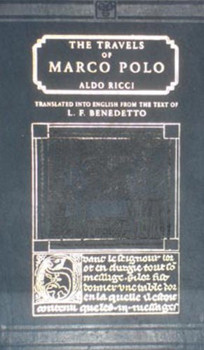 Travels of Marco Polo (1254-1324) 8120609492 Book Cover