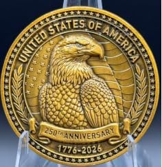 America 250th Anniversary Coins-5 Pack