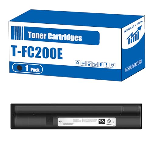 Image of Compatible for Toshiba T-FC200E Toner Cartridges E-studio 2000AC 2500AC Printers, High Yield 48400 Pages, Accurate Imaging Rich Colors (1 Pack Black)