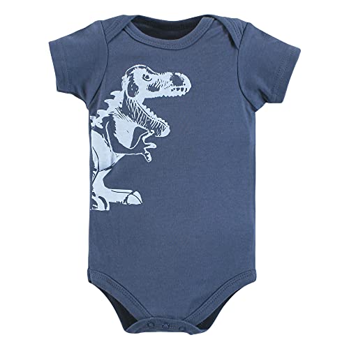Image of Hudson Baby Unisex Baby Cotton Bodysuits 5-pack