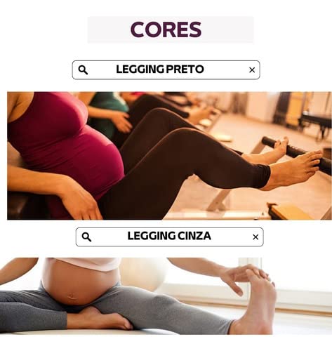 Calça Legging Flanelada De Frio Invernal Para Gestante (as2, alpha, xg, plus, regular)