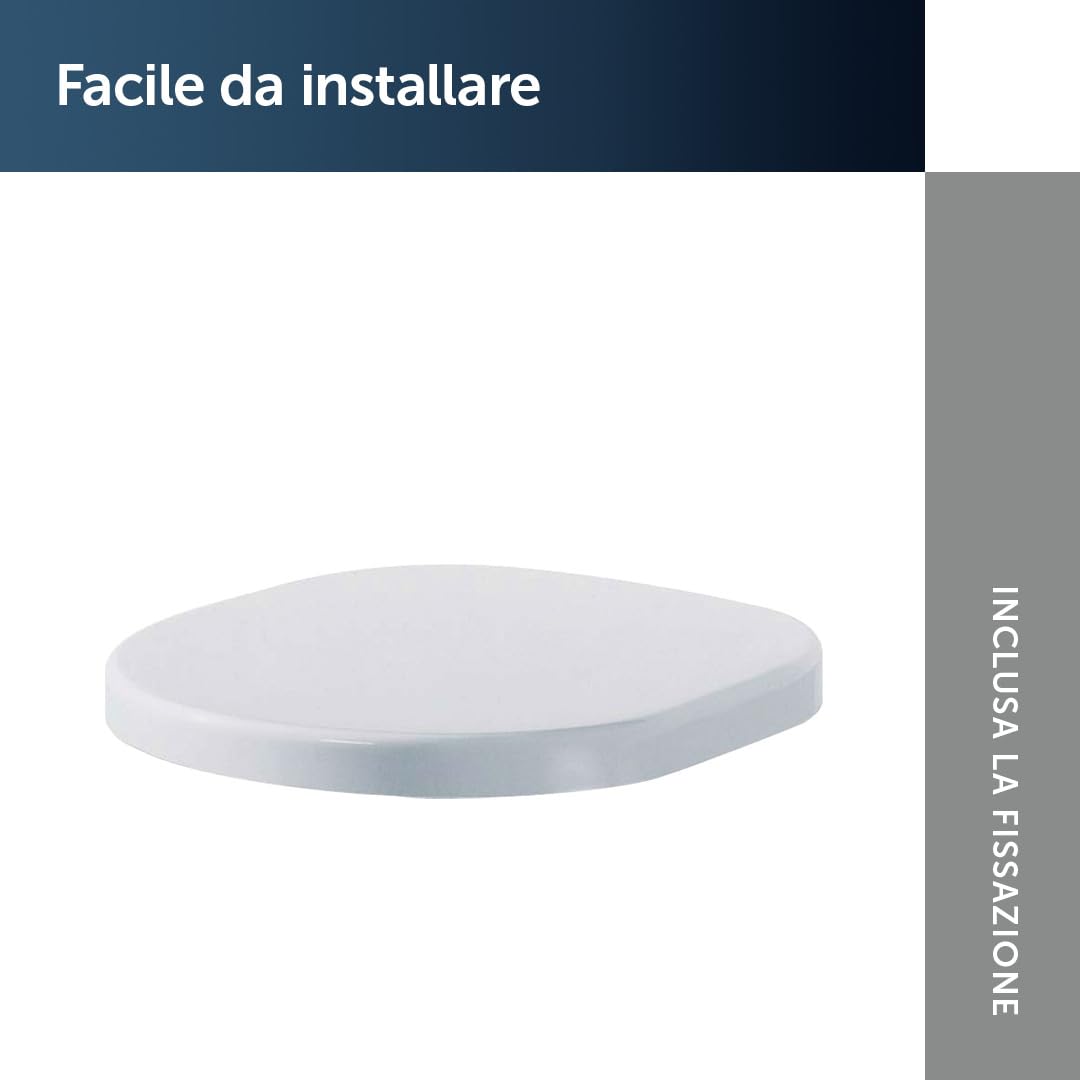 Sedile WC Ideal Standard K706101 Original Tonic con chiusura ammortizzata