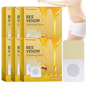 Navelpleisters, 60 stuks, lymfedrainage en afvallen, pleisters voor gewichtsverlies, afslankpleisters voor snel afvallen, voor vrouwen (6 stuks)