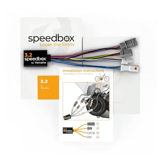 SpeedBox 3.2 Kompatibel mit Yamaha-Motoren PW-X, SE, TE, X2, ST/E-Bike-Tuning-Chip (SB32_Y)