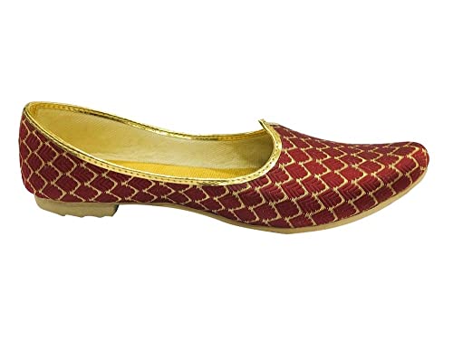 Stop n Style Mens Sherwani Punjabi Jutti Bridal Shoes Indian Ethnic Mojari3